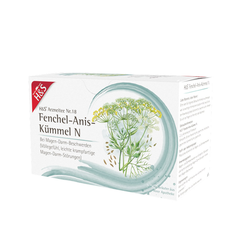 H&S Arzneitee Fenchel-Anis-Kümmel N 20X2.0 g Filterbeutel