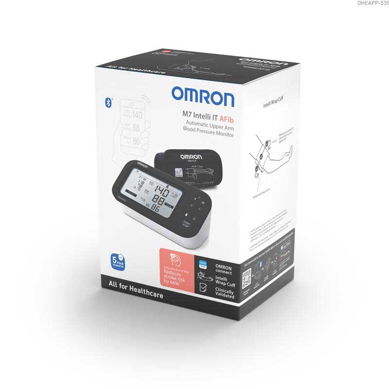 Omron M7 Intelli IT AFib Oberarm-Blutdruckmessgerät 1 St