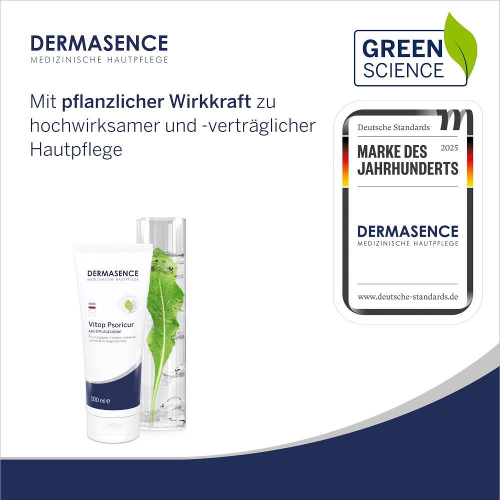 DERMASENCE Vitop Psoricur AKUTPFELECREME 100 ml Creme