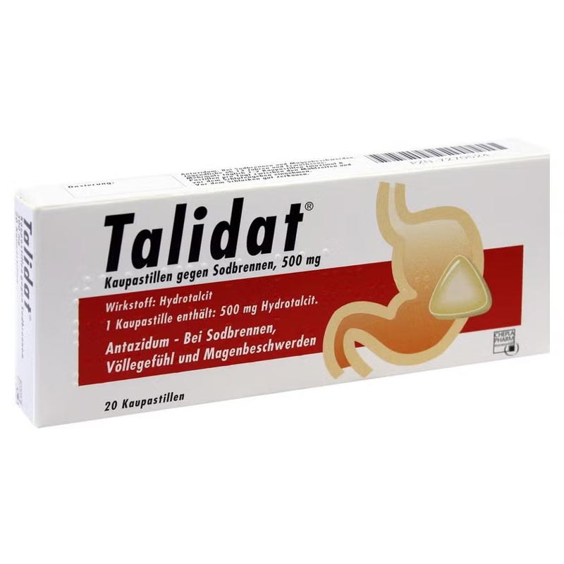 Talidat Kaupastillen gegen Sodbrennen 20 St Pastillen