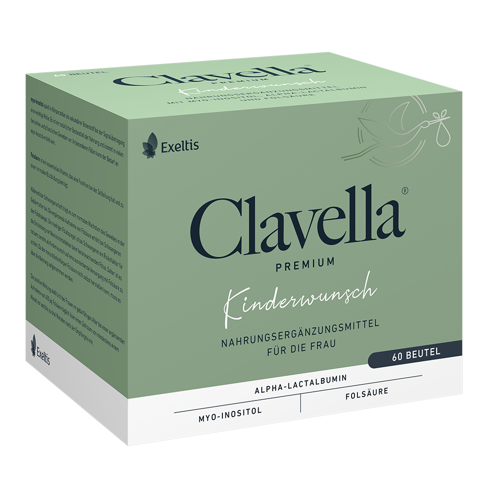 Clavella PREMIUM Kinderwunsch 60X2.1 g Pulver