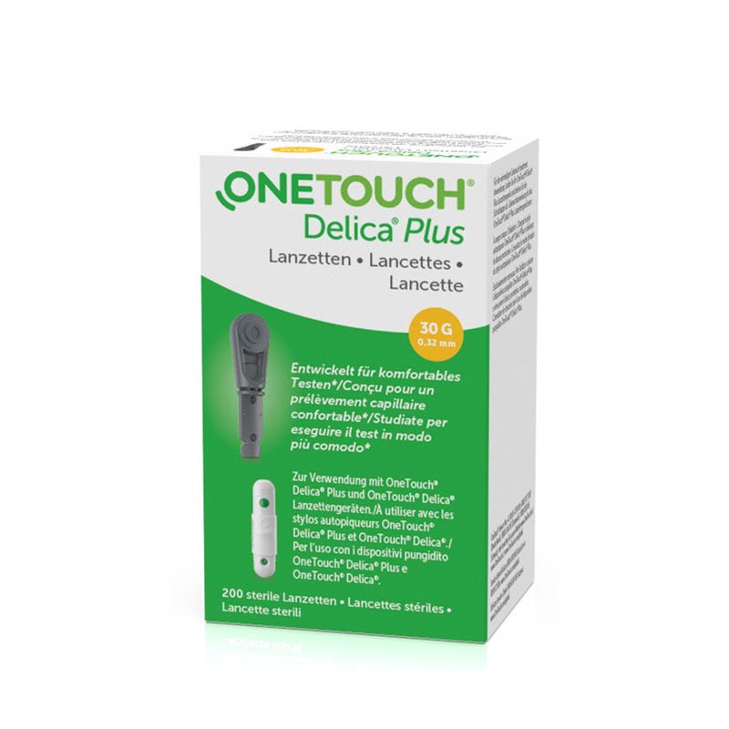 ONE TOUCH Delica Plus Lanzetten 200 St Lanzetten