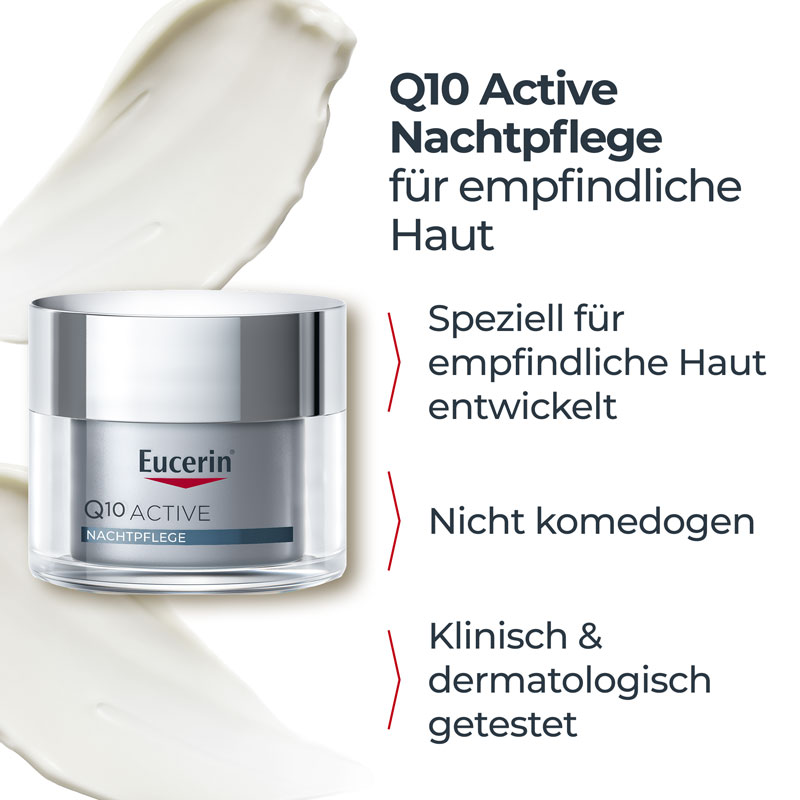 Eucerin Q10 Active Nachtpflege Creme 50 ml Nachtcreme