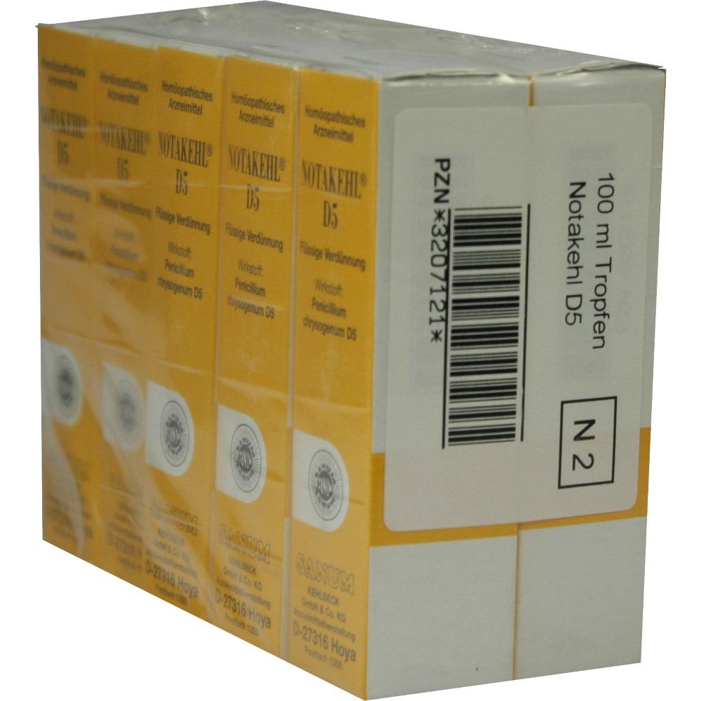 NOTAKEHL D 5 Tropfen 10X10 ml Tropfen