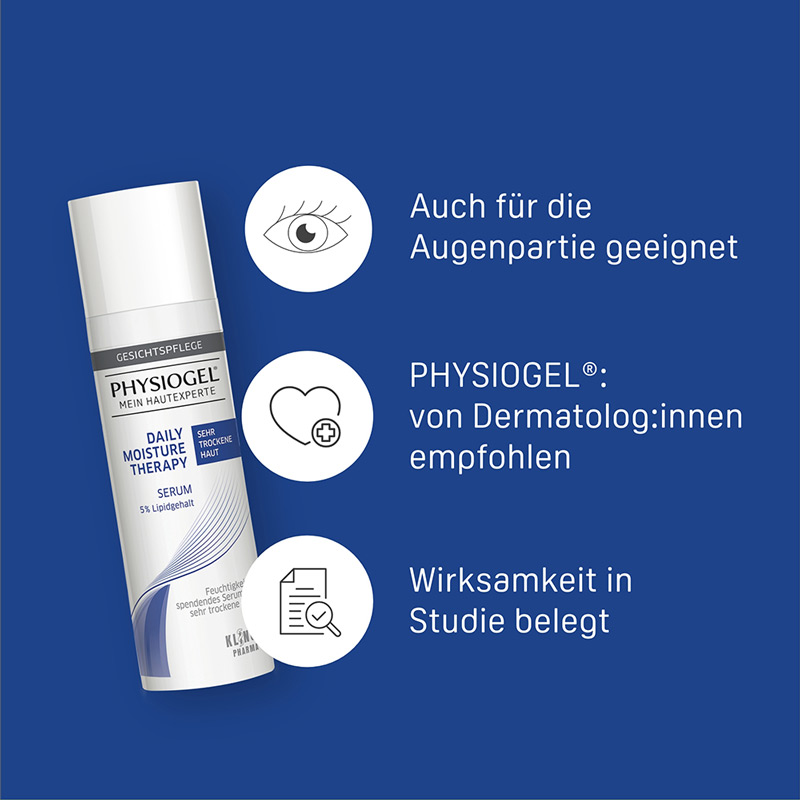 PHYSIOGEL Daily Moisture Therapy Serum sehr trockene Haut  30 ml Creme