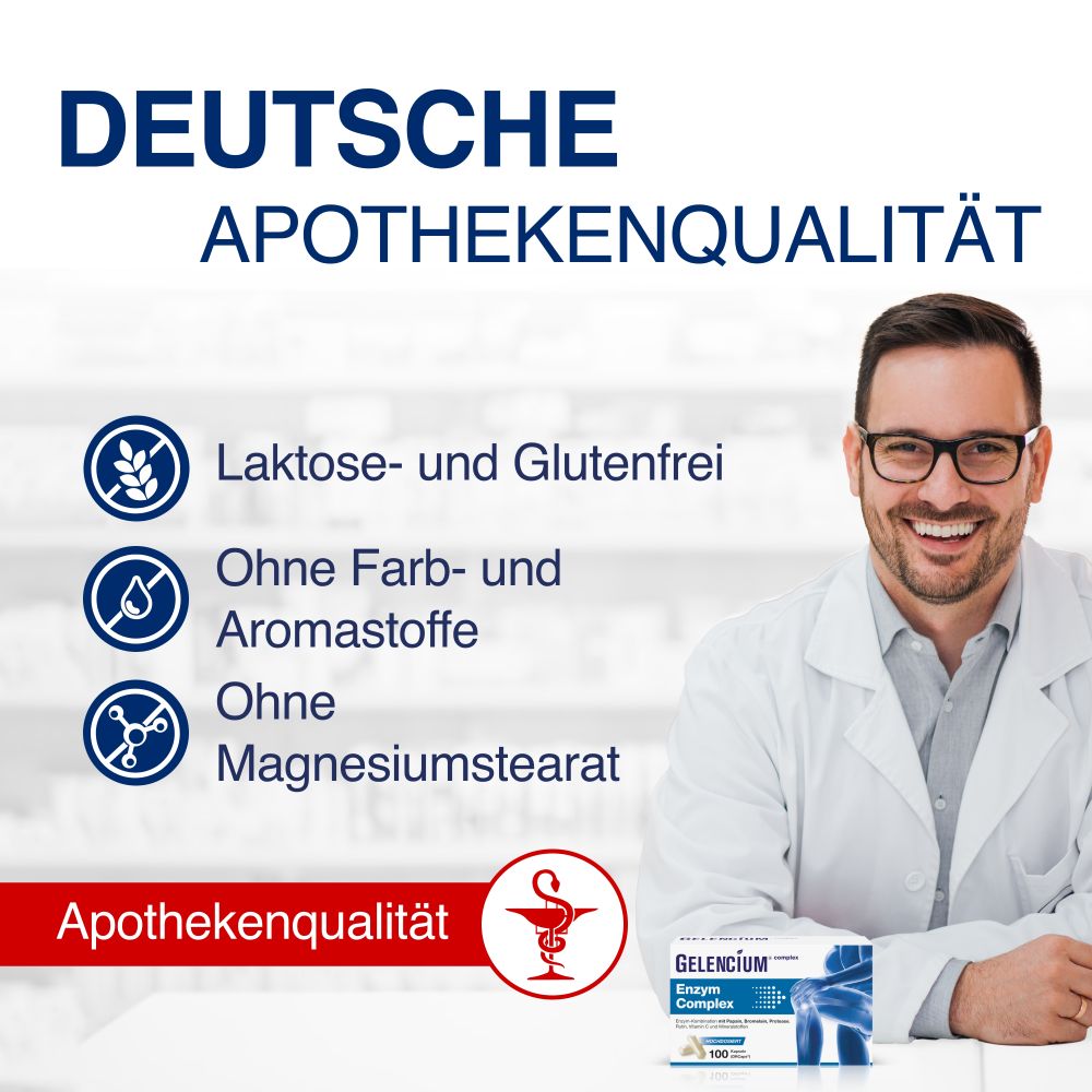 GELENCIUM Enzym Complex 100 St Kapseln