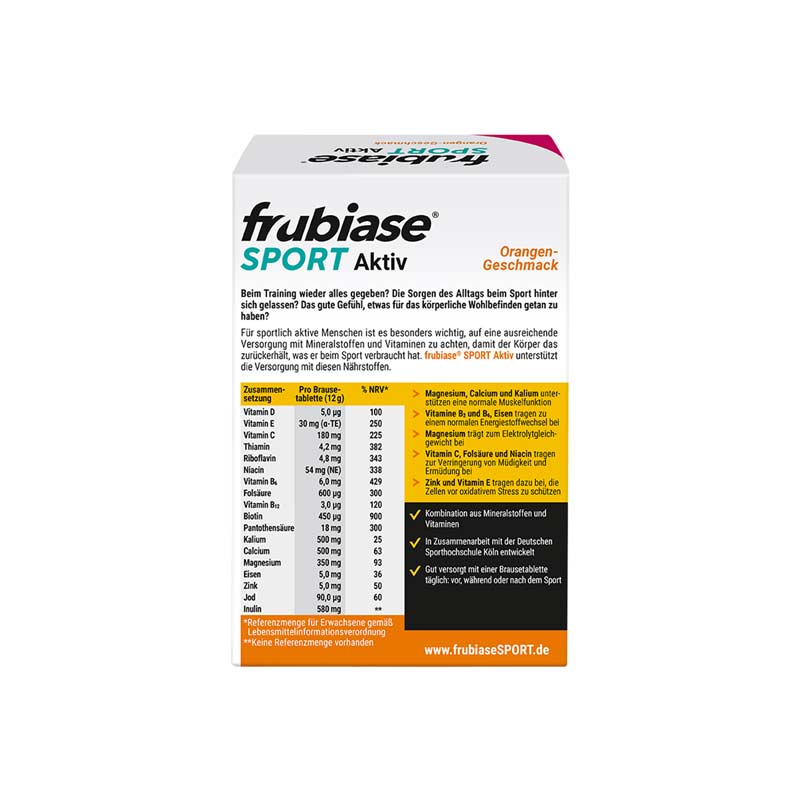 frubiase SPORT ORANGE 20 St Brausetabletten