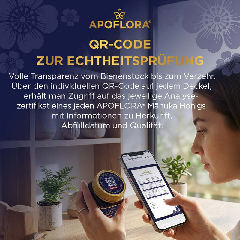 APOFLORA MANUKA HONIG MGO 250+ 250 g