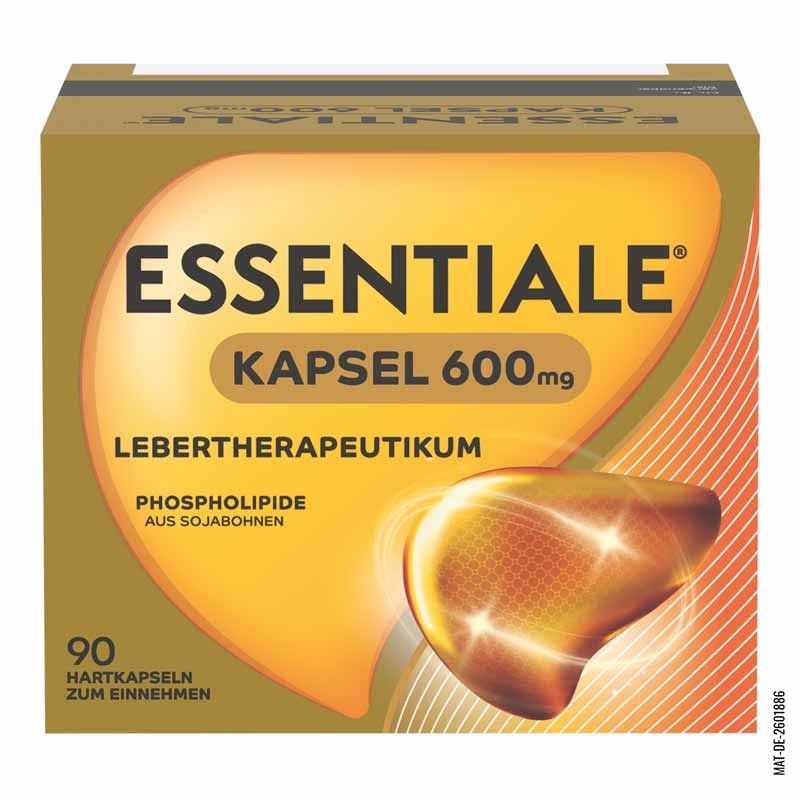 ESSENTIALE KAPSEL 600 mg LEBERTHERAPEUTIKUM 90 St Hartkapseln