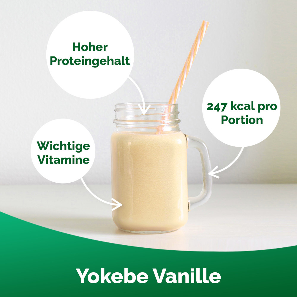 yokebe Vanille laktosefrei 500 g Pulver