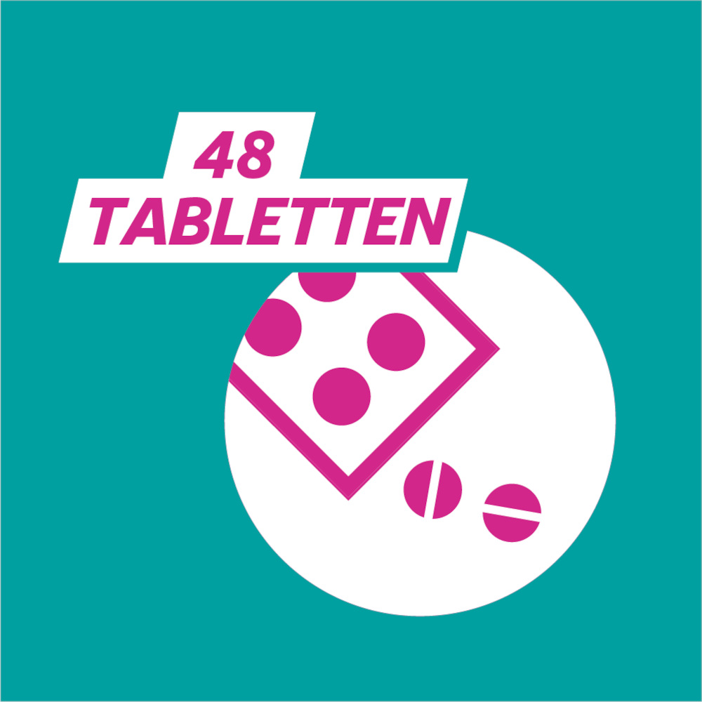 GAVISCON DUAL bei Sodbrennen 48 St Kautabletten