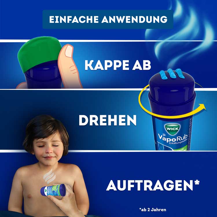 WICK VapoRub Erkältungssalbe im Stick 35 g Salbe