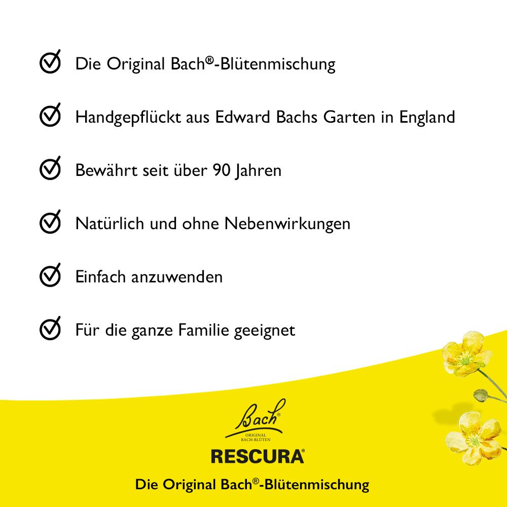 Bachblüten RESCURA NIGHT Tropfen alkoholfrei 10 ml Tropfen