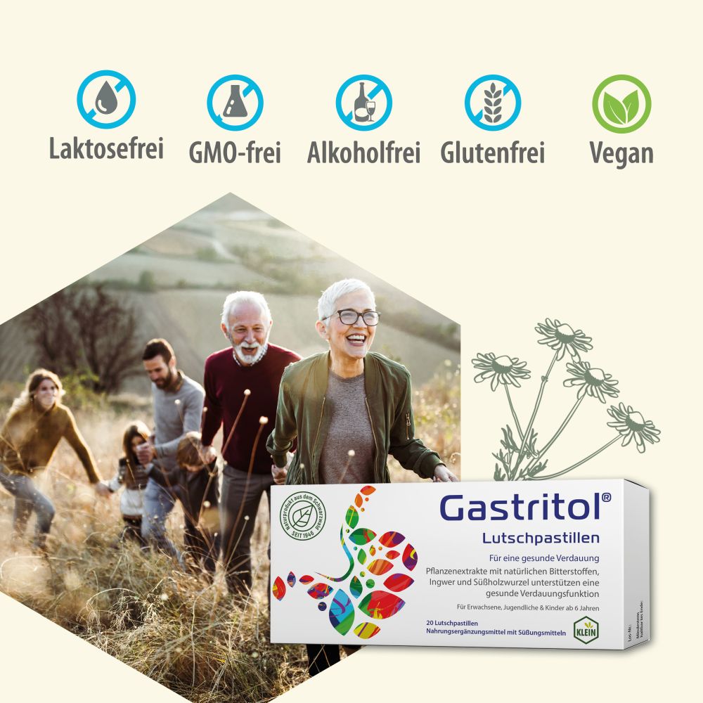 Gastritol Lutschpastillen 20 St Lutschpastillen