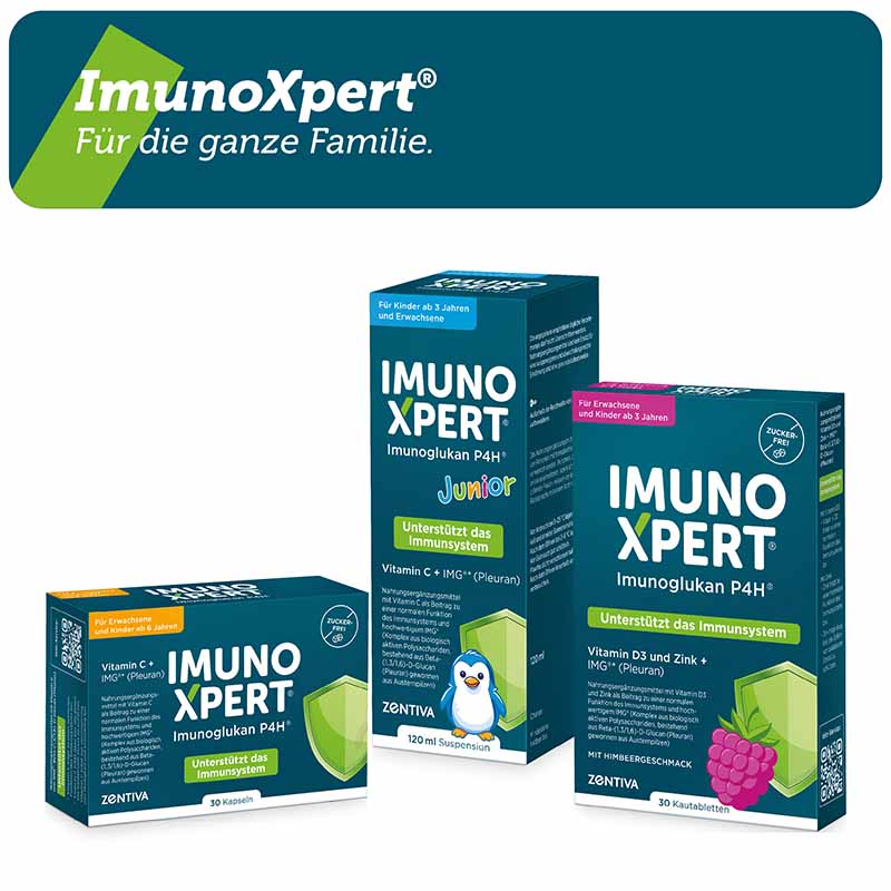 IMUNO XPERT Imunoglukan P4H Vitamin C + IMG 30 St Kapseln