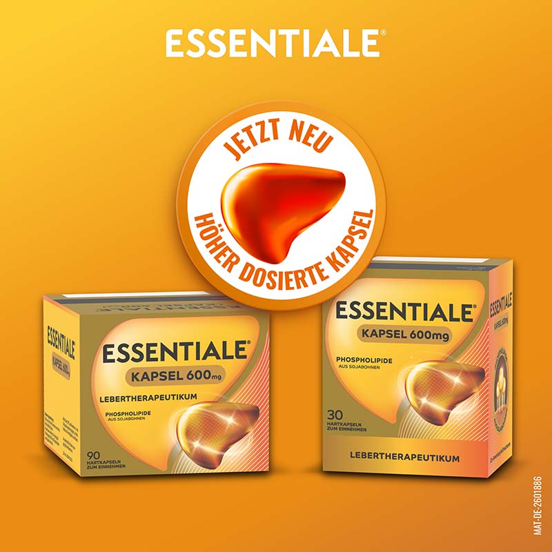 ESSENTIALE KAPSEL 600 mg LEBERTHERAPEUTIKUM 90 St Hartkapseln