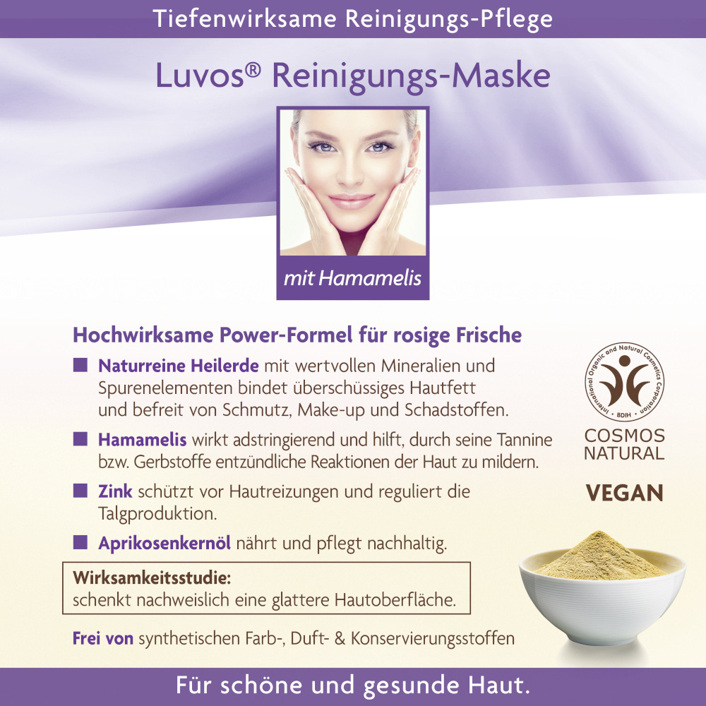 Luvos HEILERDE Reinigungs-Maske 2X7.5 ml Gesichtsmaske