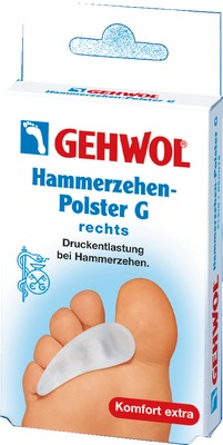 GEHWOL Polymer Gel Hammerzehenpolster G rechts 1 St