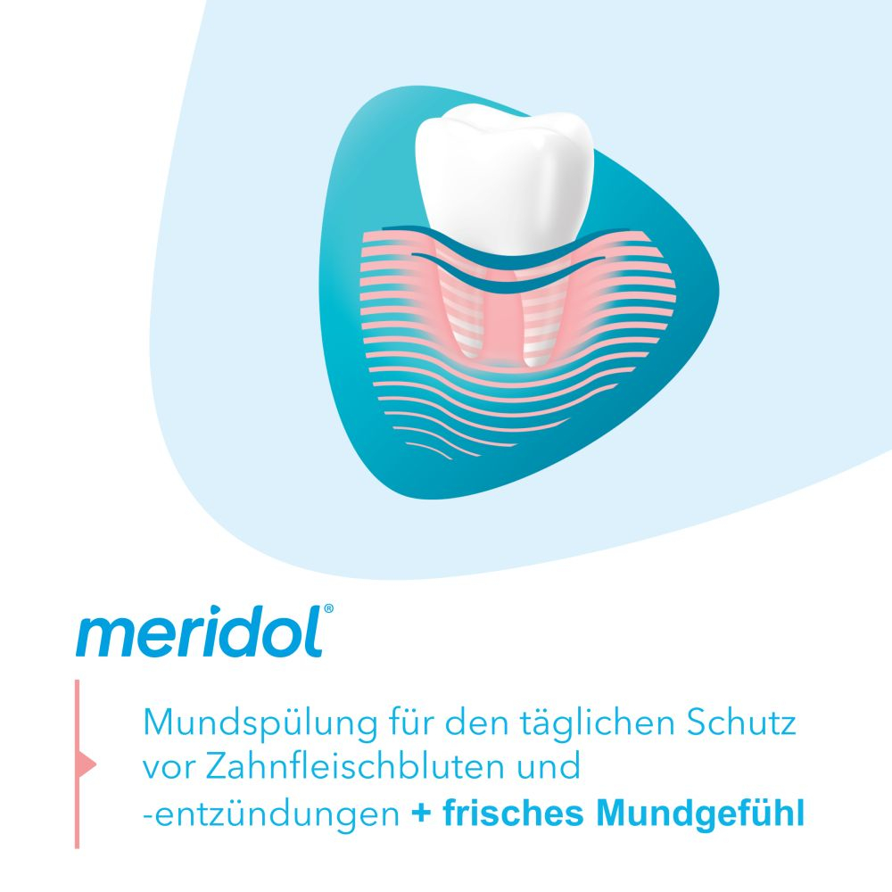 meridol ZAHNFLEISCHSCHUTZ 2X400 ml Spüllösung