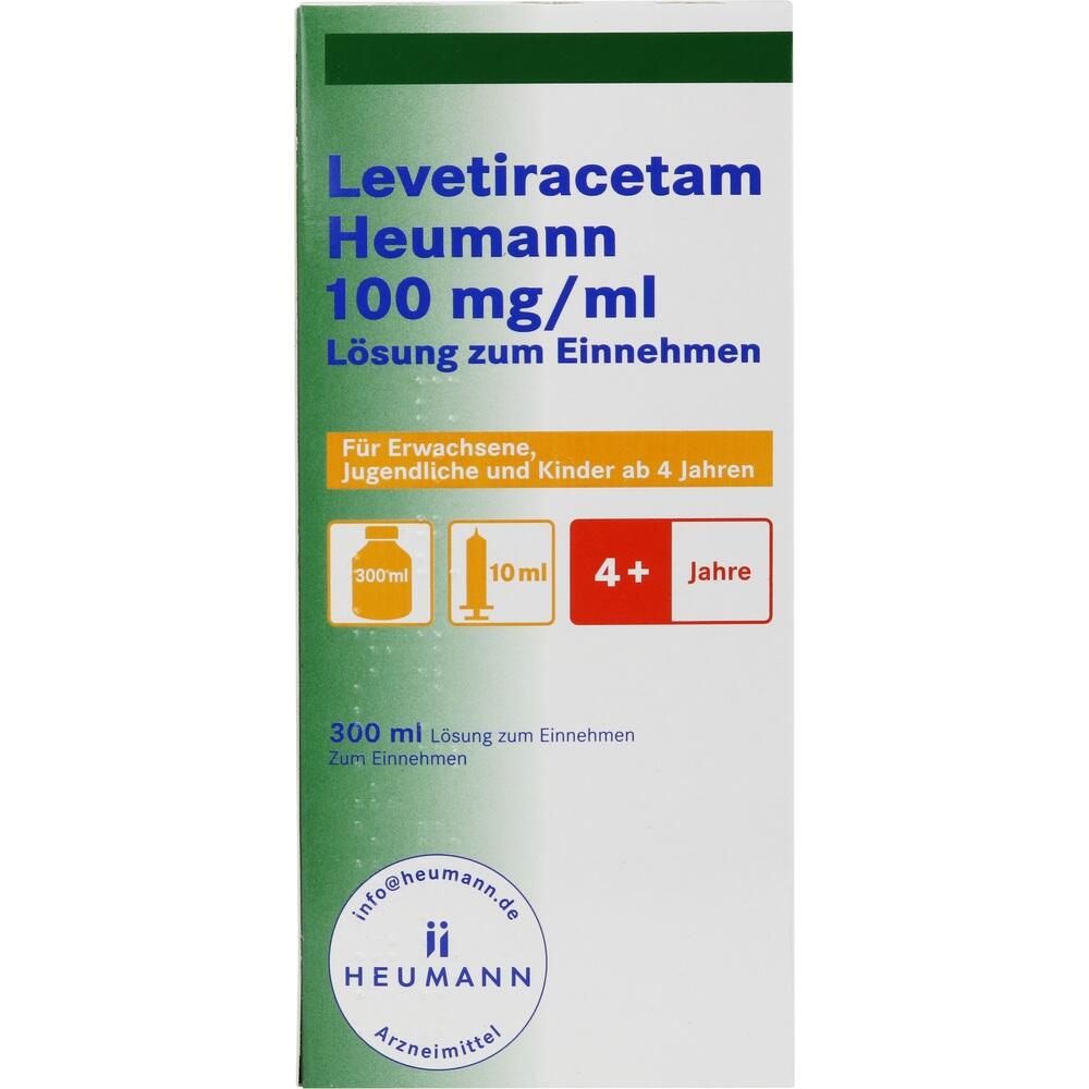Levetiracetam Heumann 100mg/ml zum Einnehmen 10ml 300 ml Lösung zum Einnehmen