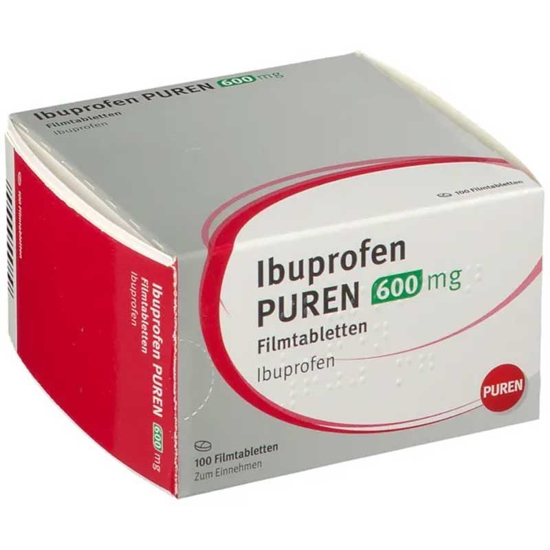 Ibuprofen PUREN 600mg 100 St Filmtabletten