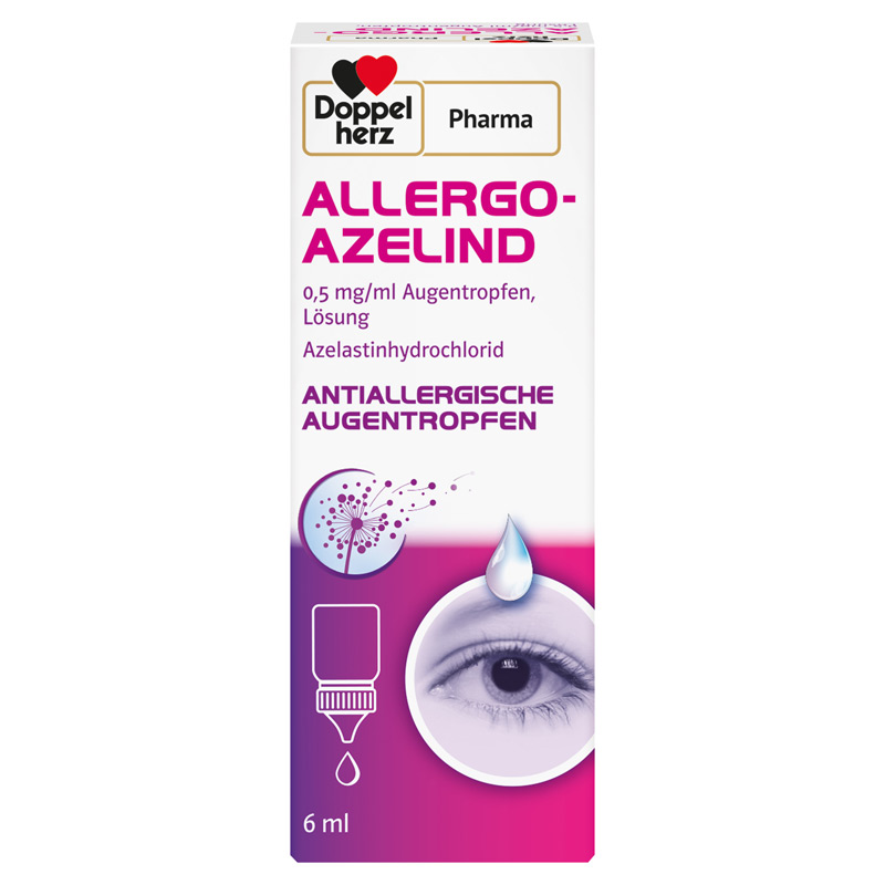 Doppelherz Pharma ALLERGO-AZELIND 6 ml Augentropfen