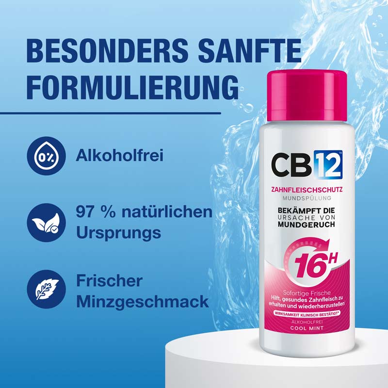 CB12 Zahnfleischschutz MUNDSPÜLUNG 500 ml Spüllösung