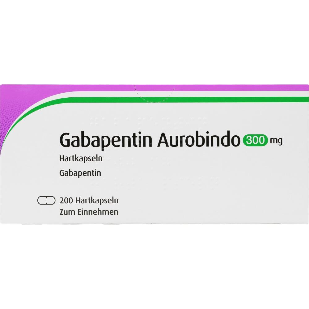 Gabapentin Aurobindo 300mg 200 St Hartkapseln