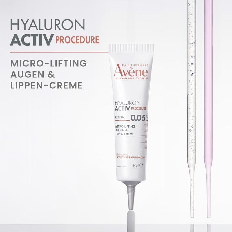 Avène HYALURON ACTIV MICRO LIFTING AUGEN & LIPPEN CREME 15 ml Augencreme