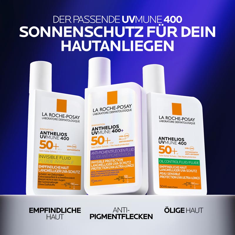 LA ROCHE-POSAY ANTHELIOS UVMUNE 400 LSF 50+ 50 ml Flüssigkeit