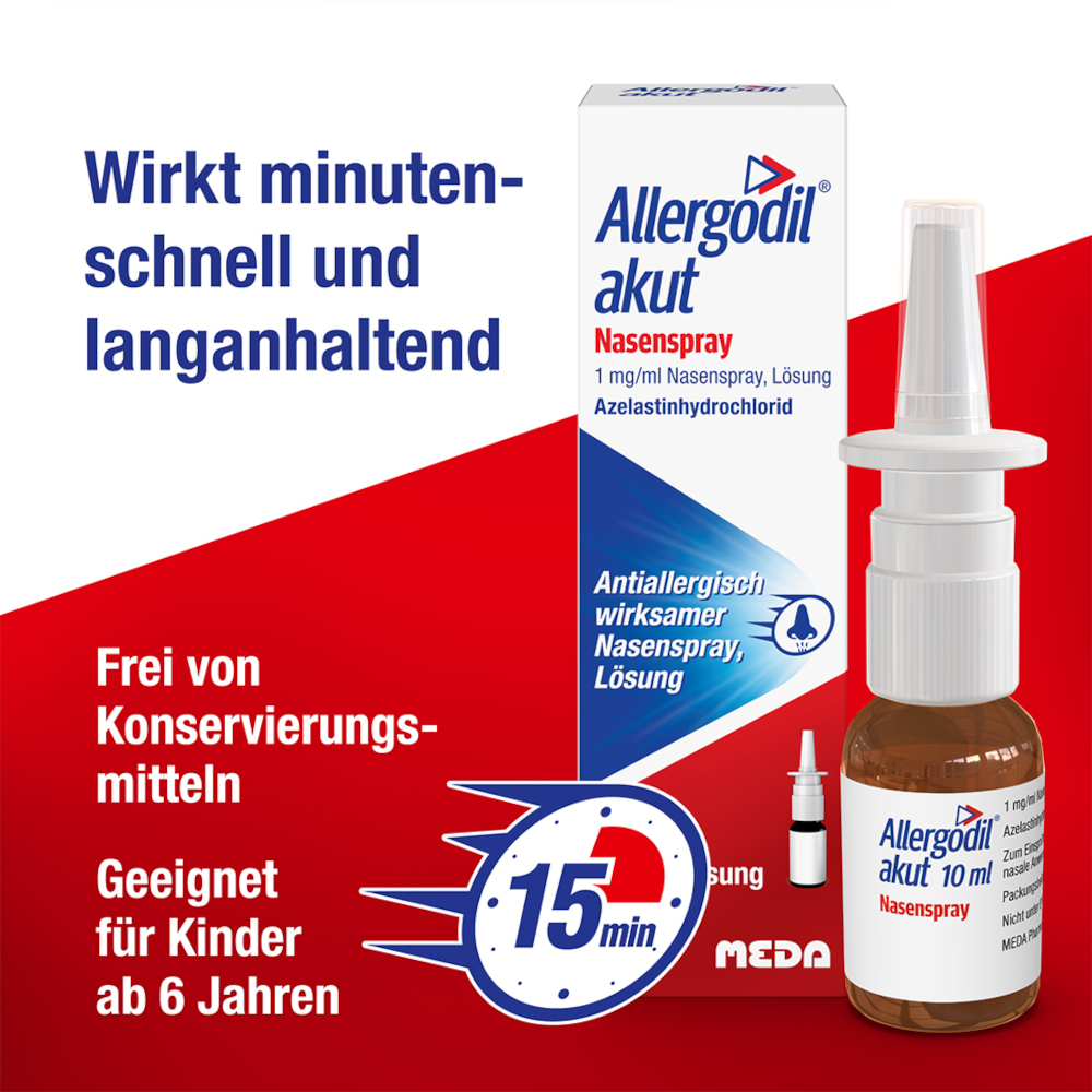 Allergodil akut  10 ml Nasenspray