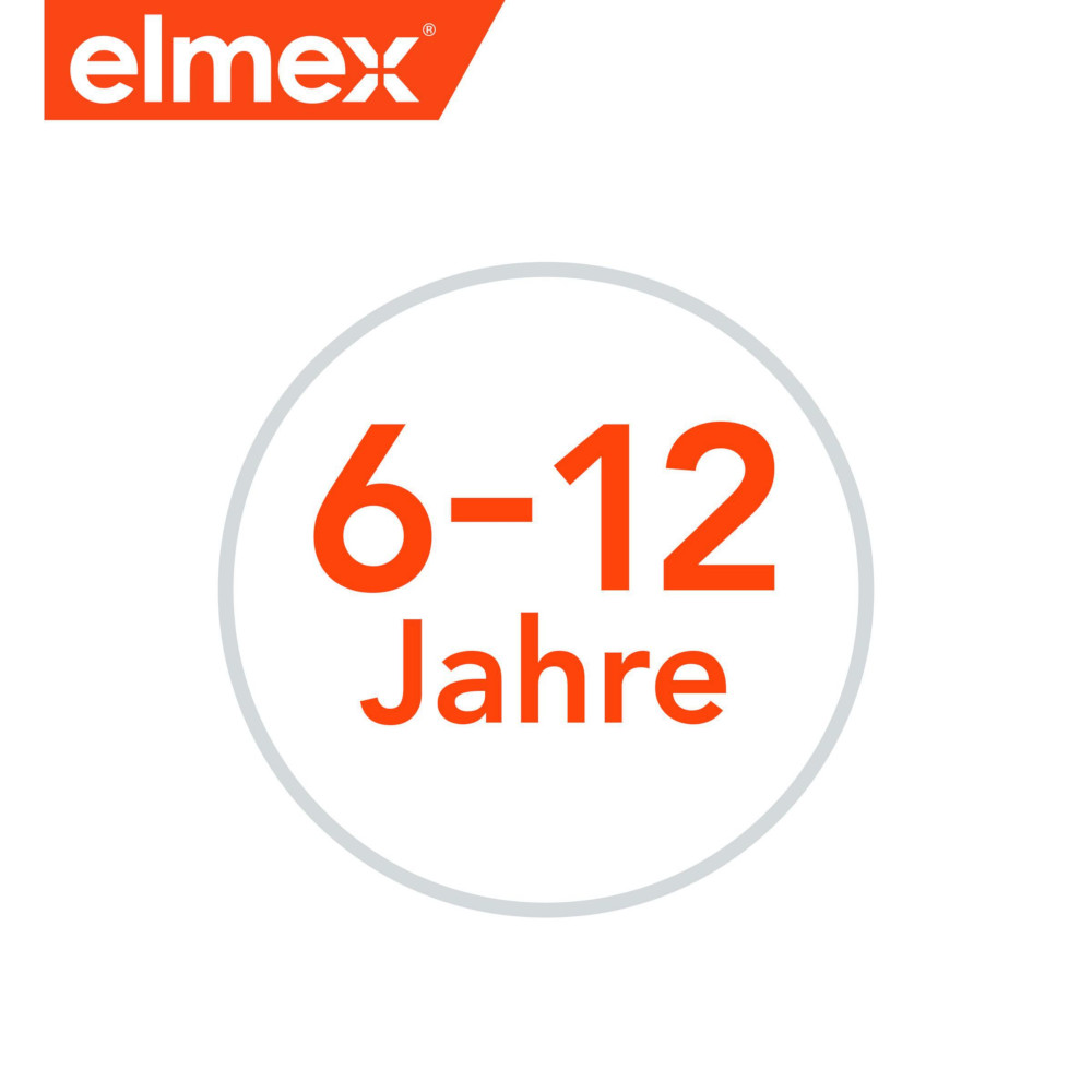 elmex JUNIOR KARIESSCHUTZ Kinder-Zahnpasta 6-12 Jahre 75 ml Zahnpasta