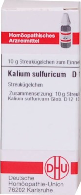 KALIUM SULFURICUM D 12  10 g Globuli
