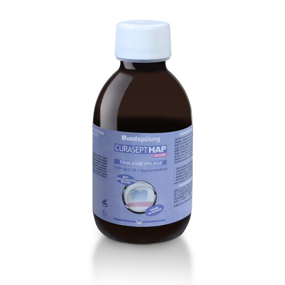 CURASEPTHAP ADS TÄGLICHE PFLEGE Mundspülung 200 ml Flaschen