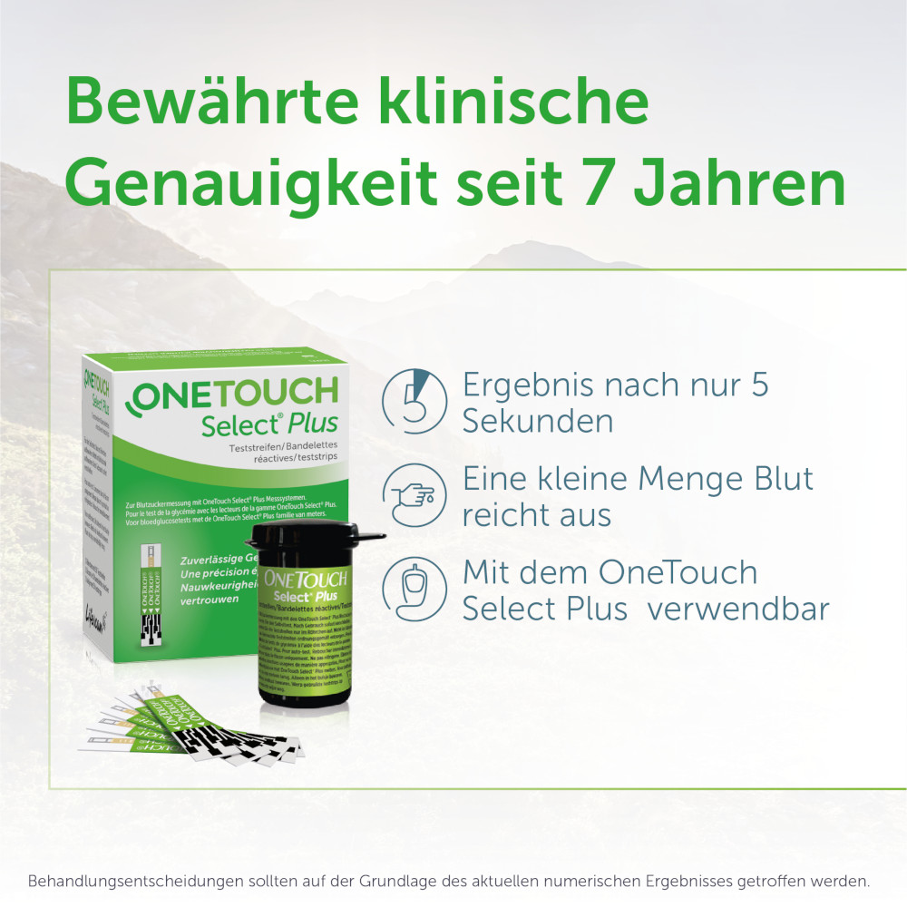ONETOUCH Select Plus Blutzuckerteststreifen 50 St Teststreifen