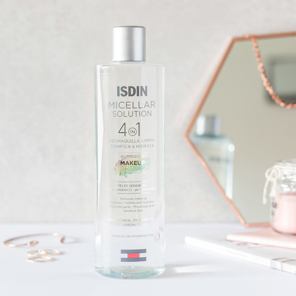 ISDIN Mizellenwasser 4in1 Reinigung 400 ml Flüssigkeit
