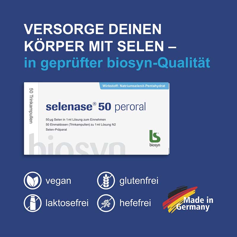 selenase 50 peroral biosyn 50X1 ml Lösung zum Einnehmen