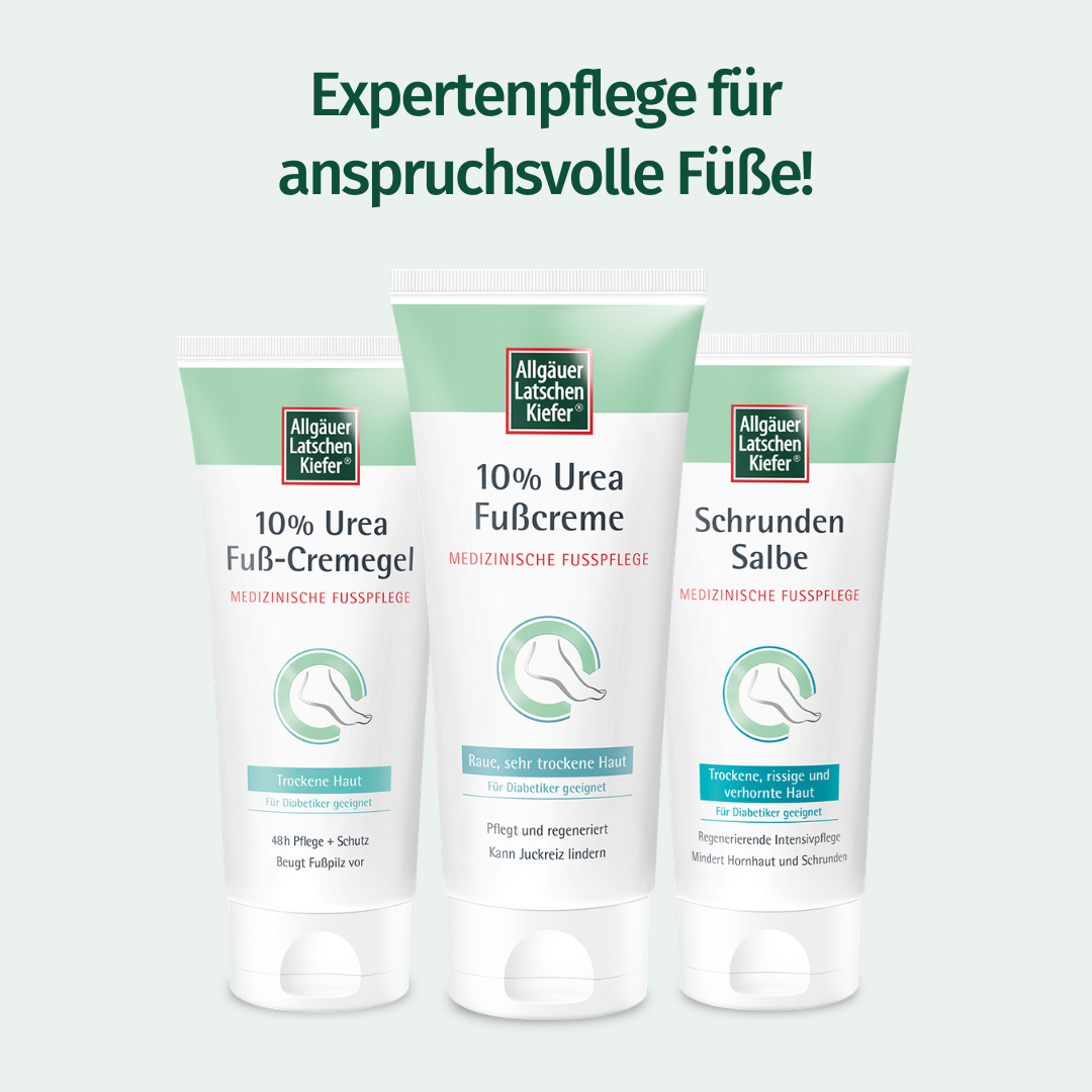 Allgäuer Latschen Kiefer 10% Urea Fußcreme 100 ml Creme