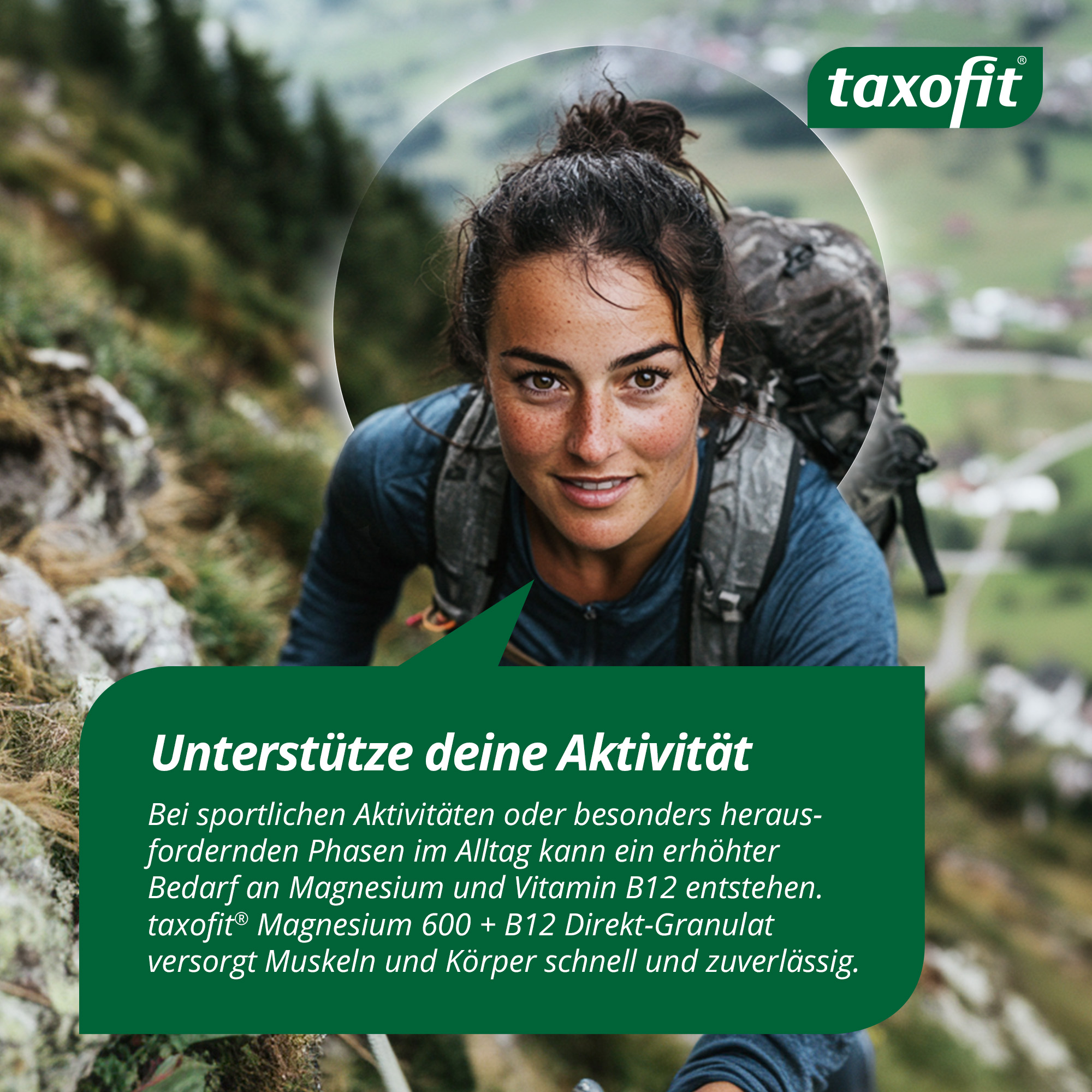 taxofit DIREKT Magnesium 600 + B12 20 St Granulat