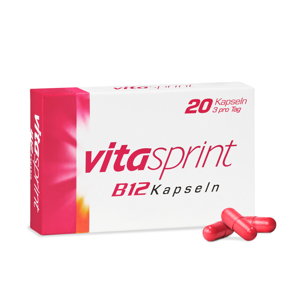 VITASPRINT B12 Kapseln 20 St Hartkapseln