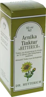 Arnikatinktur Hetterich 100 ml Tinktur
