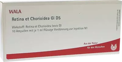 Retina et chorioidea Gl D5 Ampullen 10X1 ml Ampullen