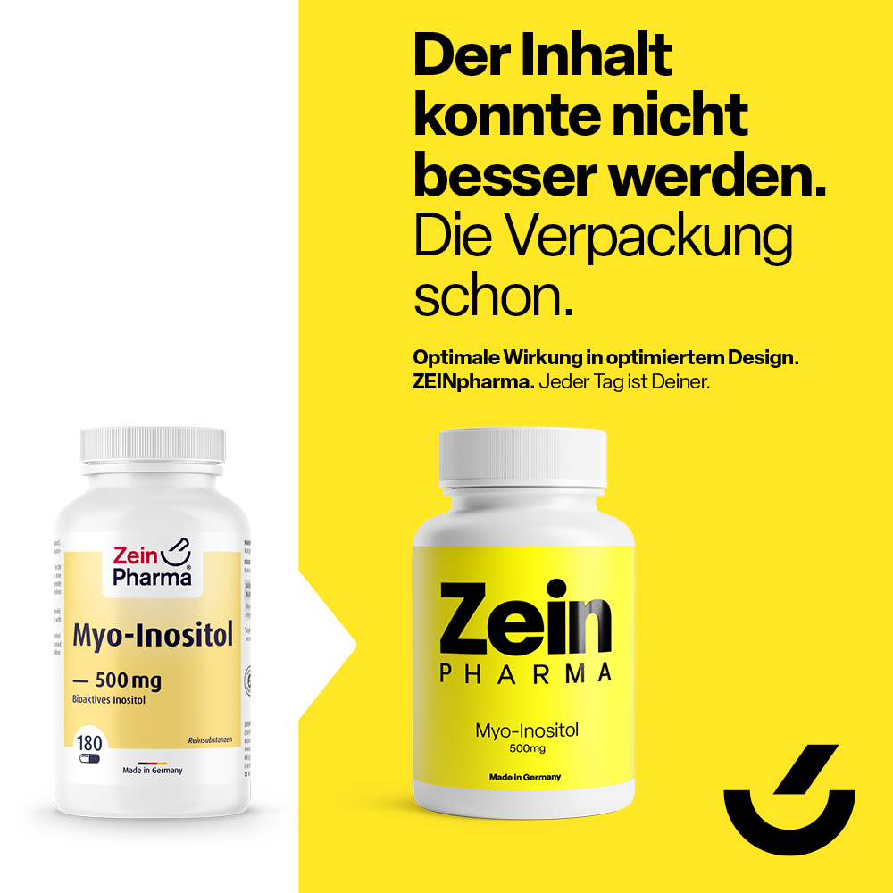 Zein PHARMA Myo-Inositol 500mg 180 St Kapseln
