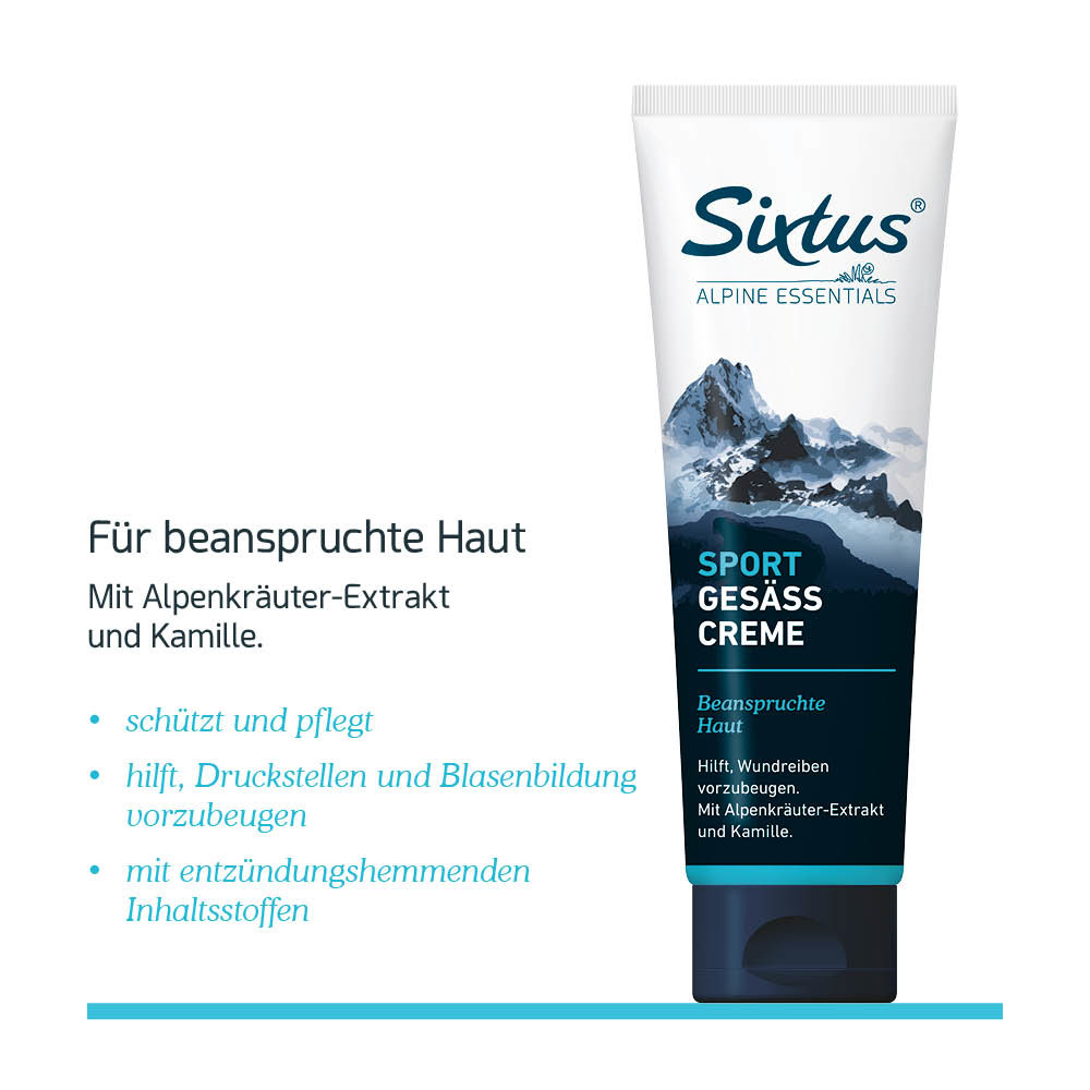 Sixtus SPORT GEÄSS CREME 125 ml Creme