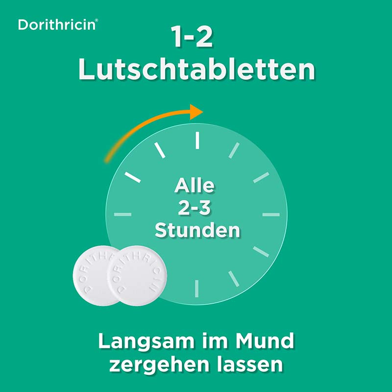 Dorithricin Waldbeere Lutschtabletten bei Halsschmerzen  20 St Lutschtabletten