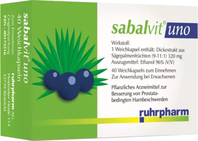 Sabalvit Uno 40 St Kapseln