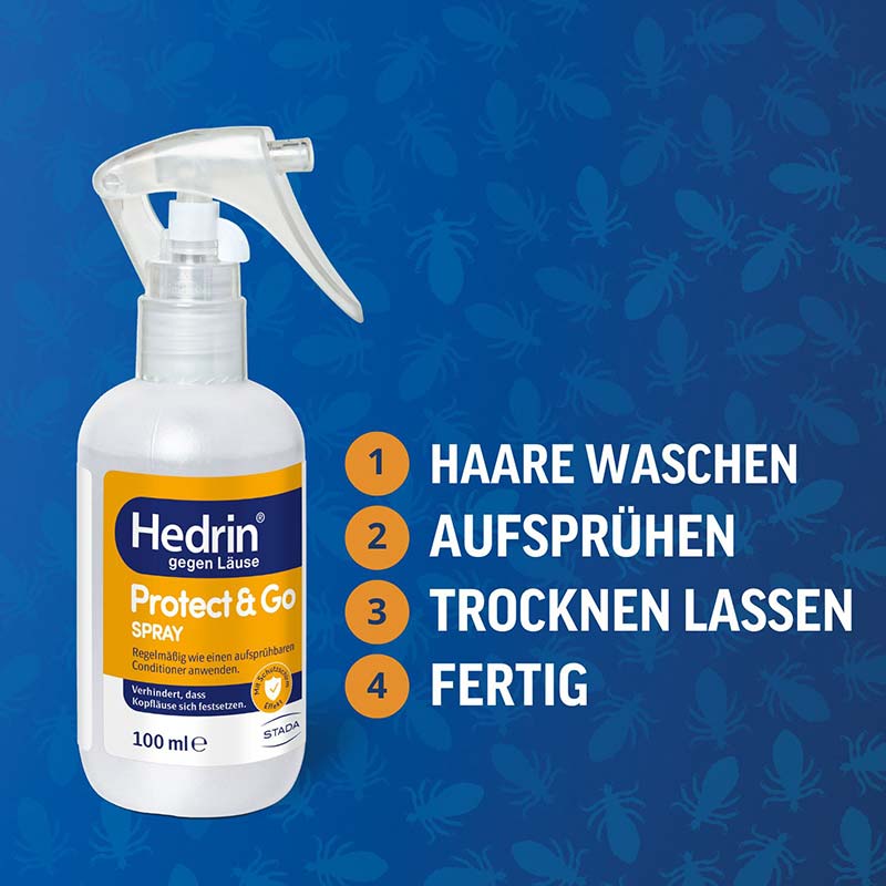 HEDRIN Protect & Go Spray Doppelpack 2X100 ml Spray