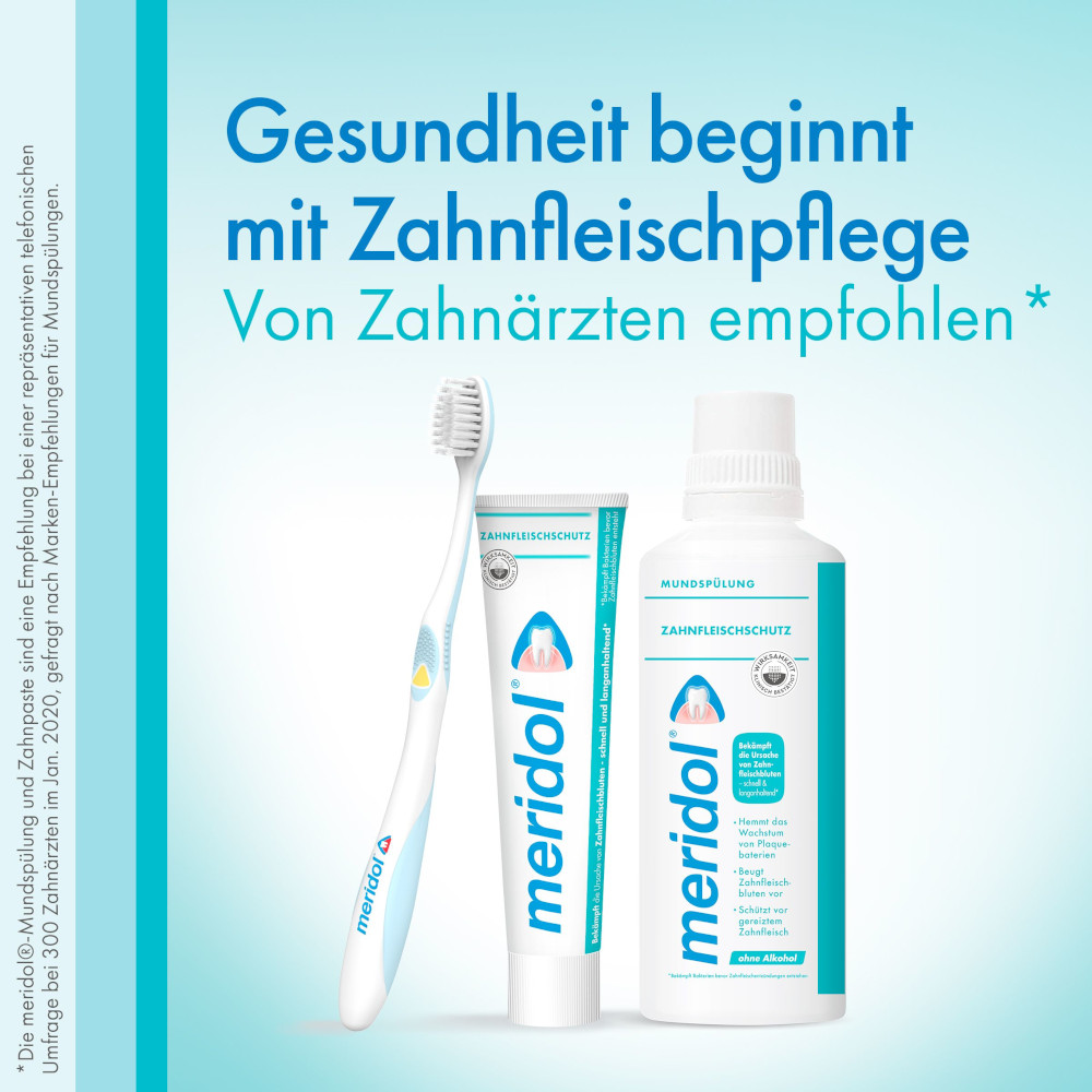 meridol Zahnbürste SANFT DUO-PACK 2 St Zahnbürste