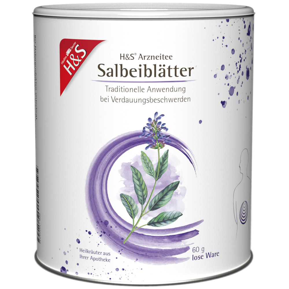 H&S Arzneitee Salbeiblätter lose 60 g Tee
