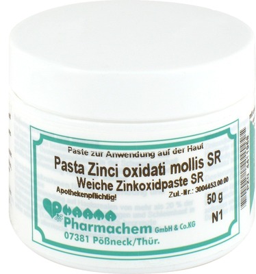 PASTA ZINCI OXIDAT. MOLLIS SR 50 g Salbe